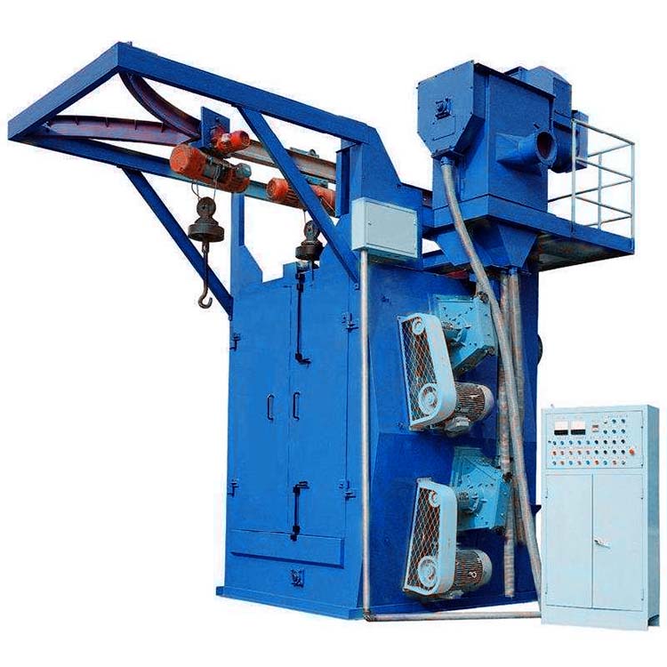 Q37 อุปกรณ์ประเภทตะขอแขวนเดี่ยว Shot blaster Abrator Shot Blasting Machine